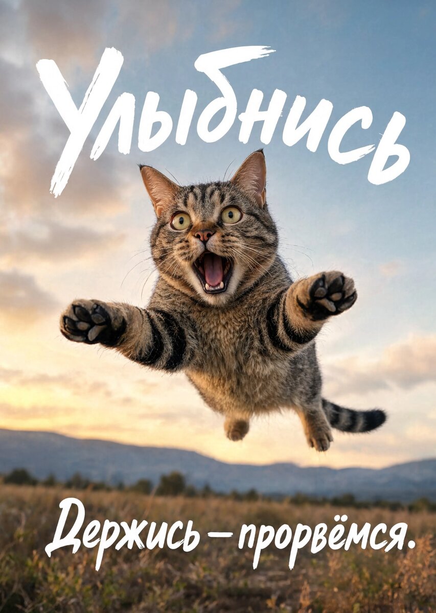 Открытка "Улыбнись" #11