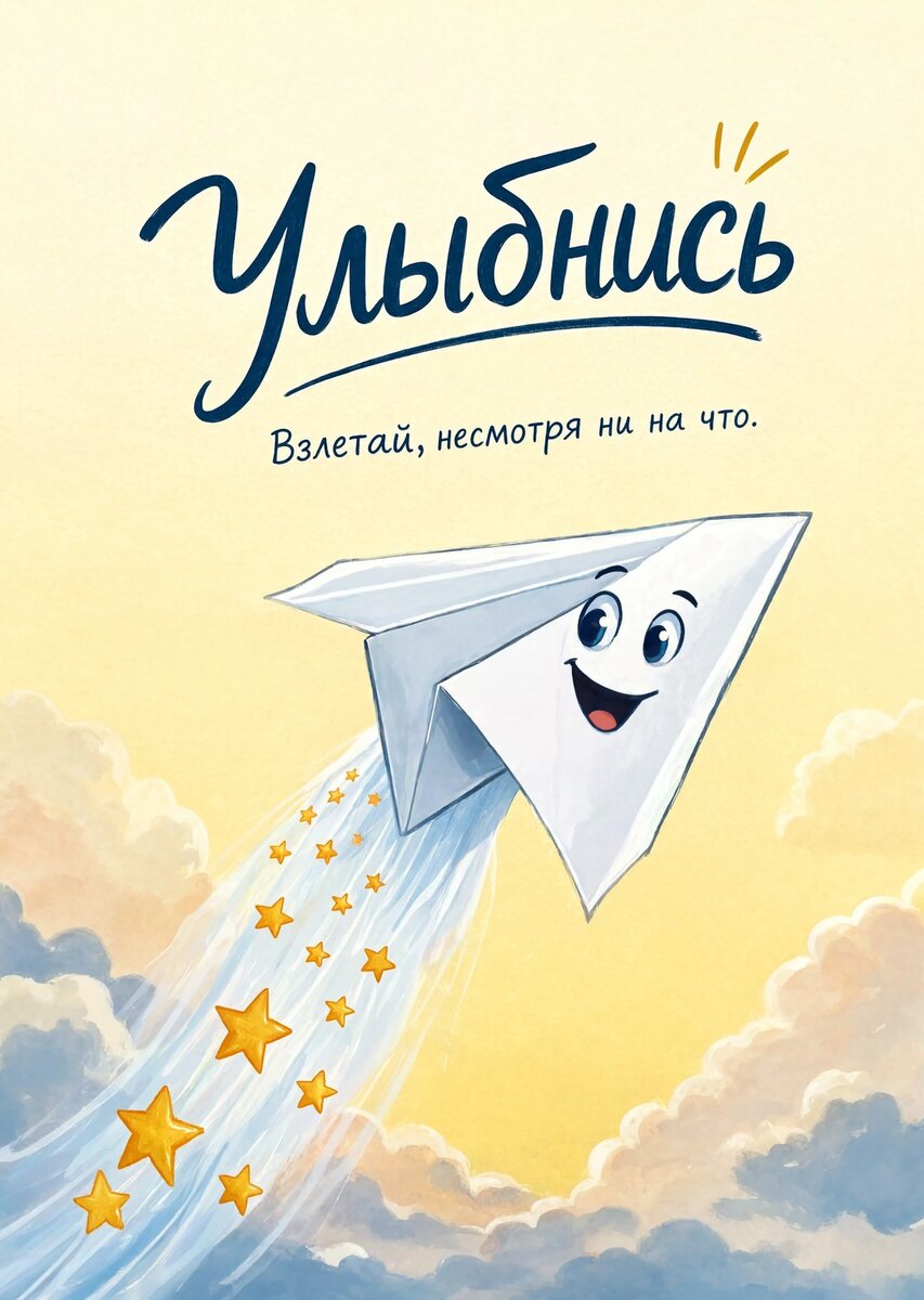 Открытка "Улыбнись" #22