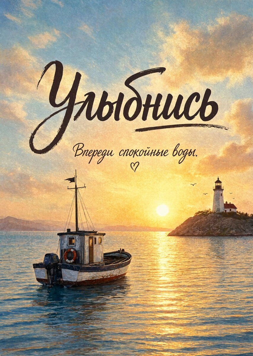 Открытка "Улыбнись" #24