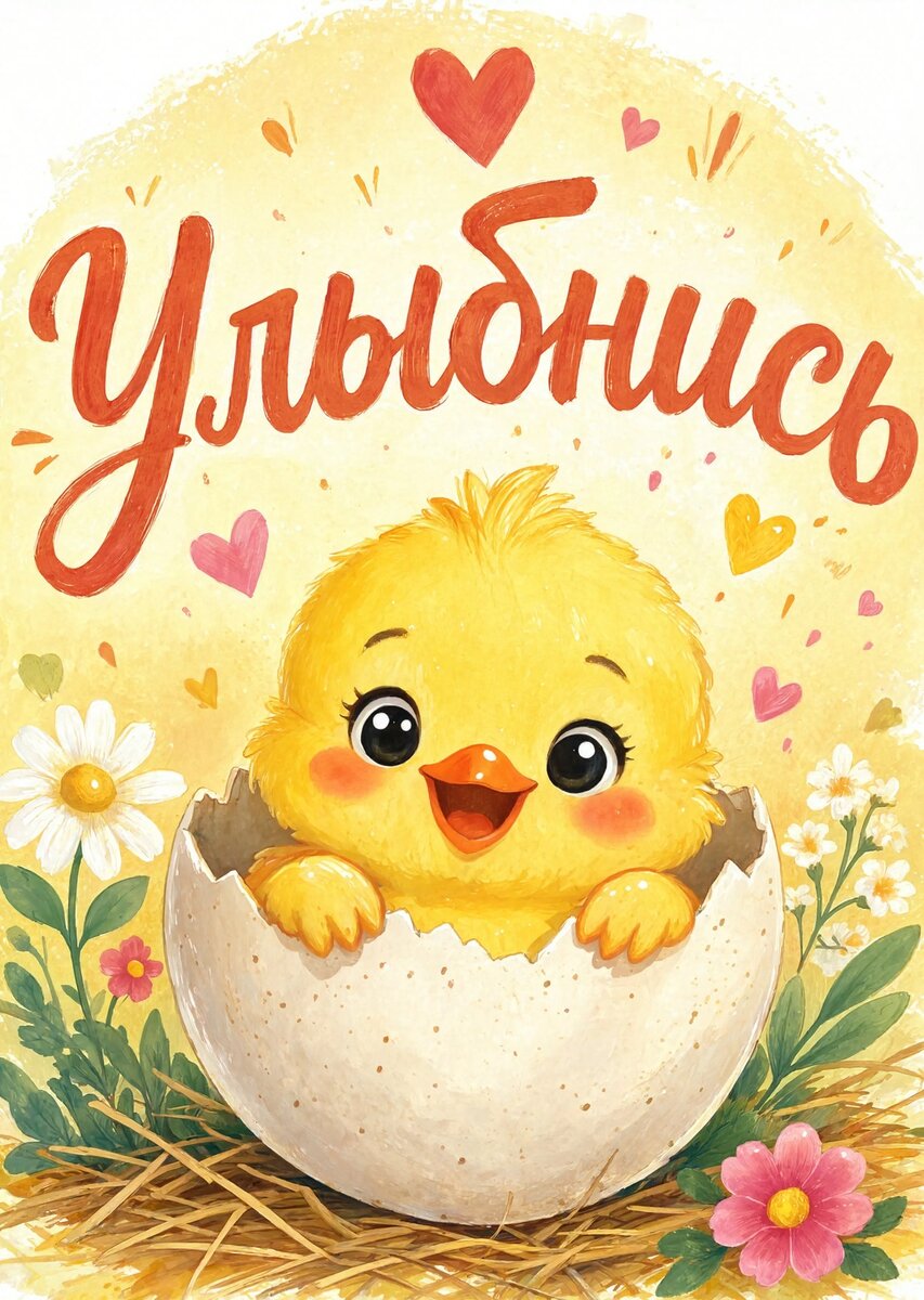 Открытка "Улыбнись" #25