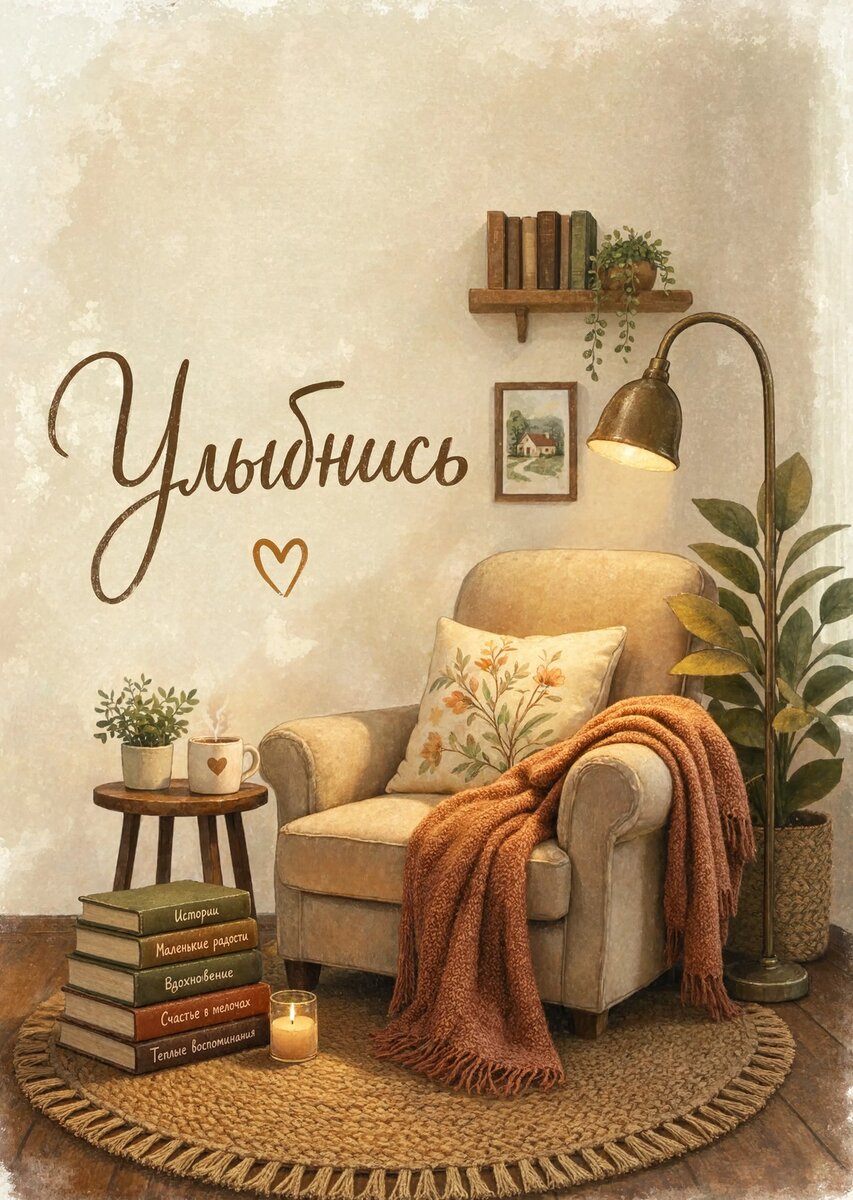 Открытка "Улыбнись" #26