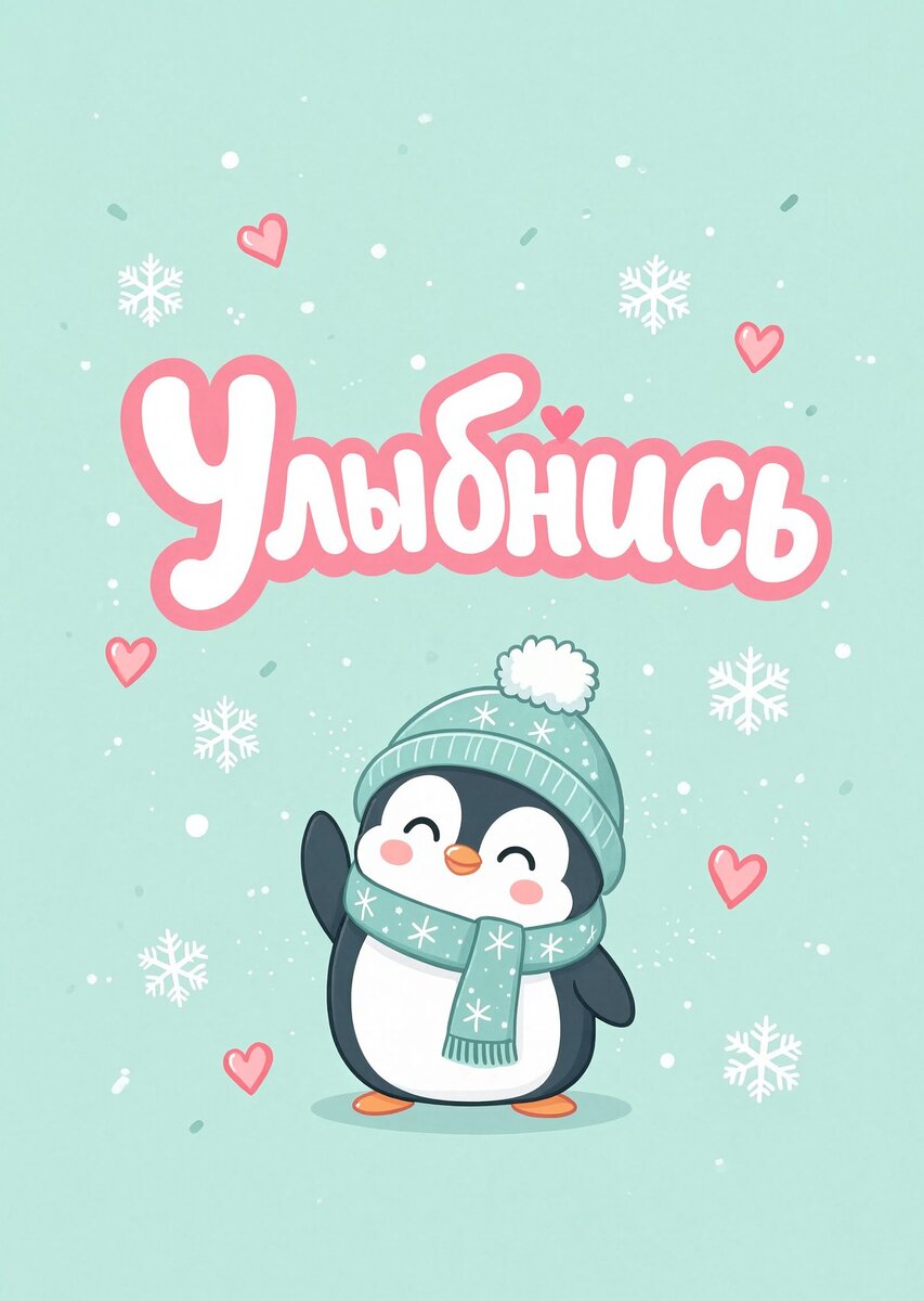 Открытка "Улыбнись" #27