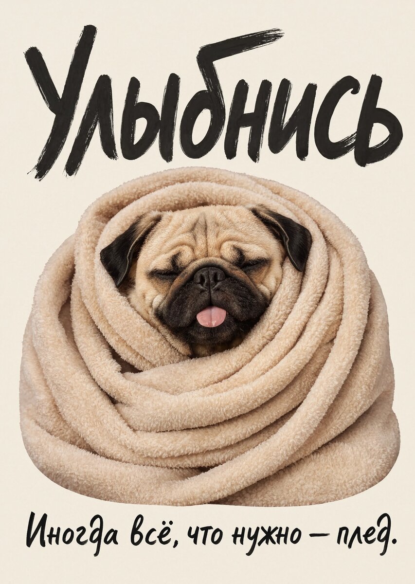 Открытка "Улыбнись" #39