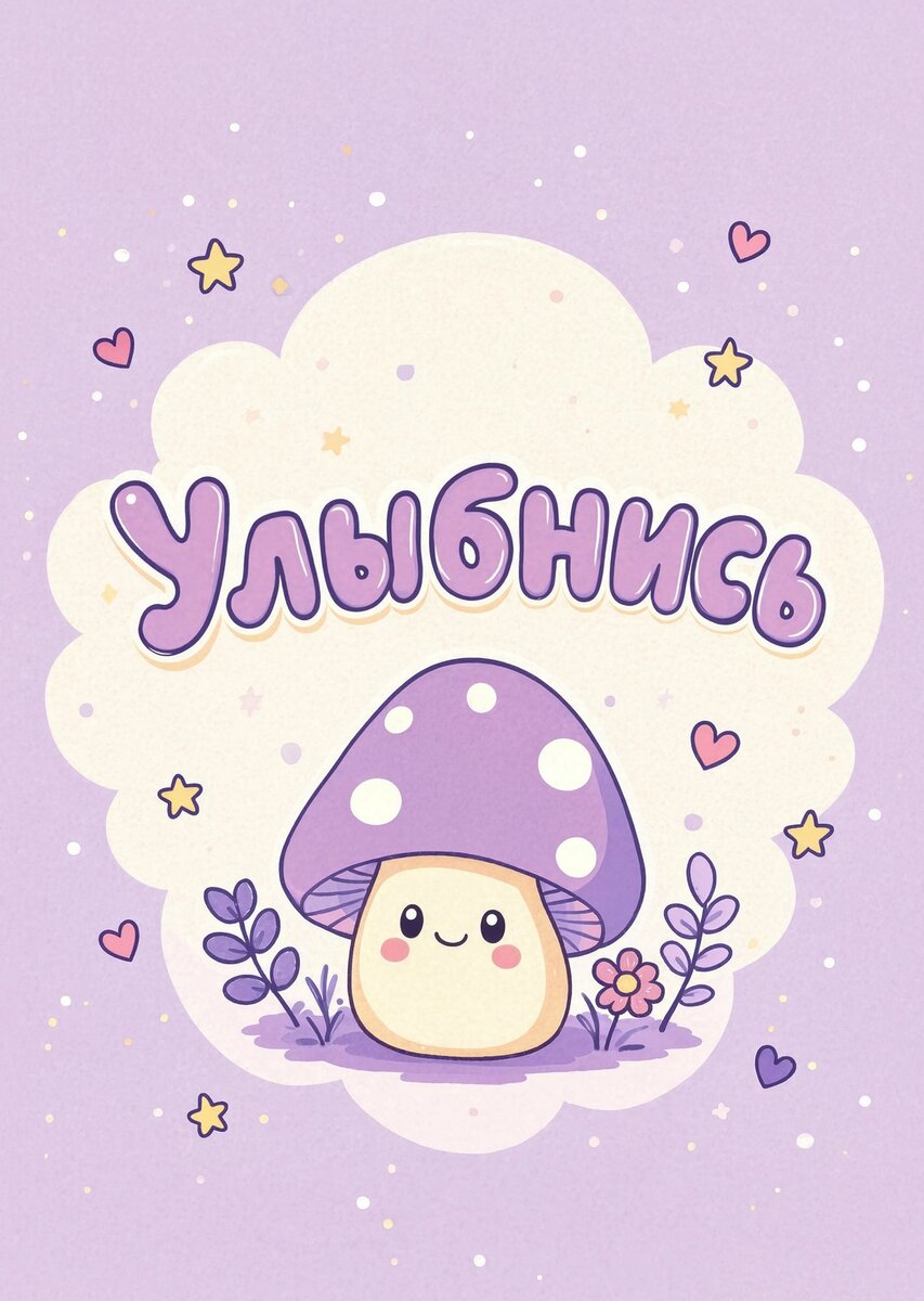 Открытка "Улыбнись" #4