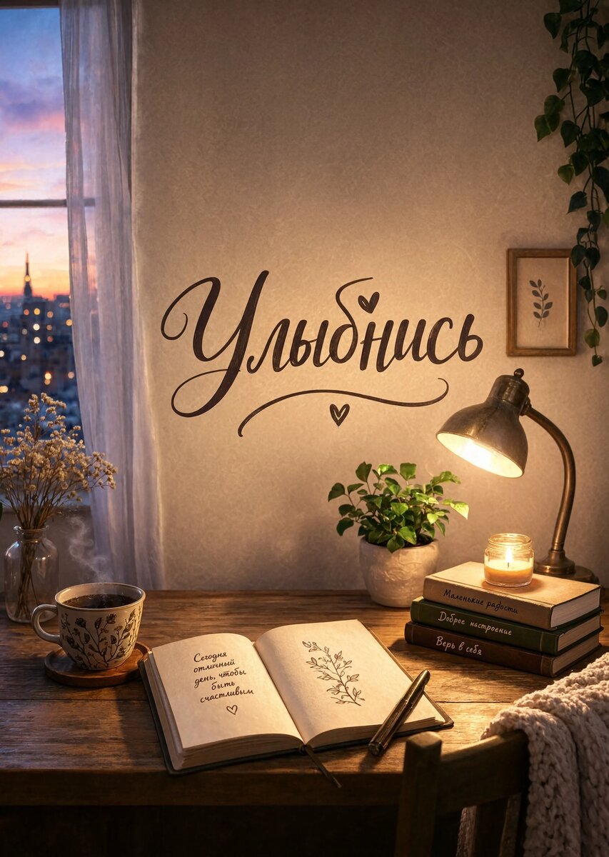 Открытка "Улыбнись" #45