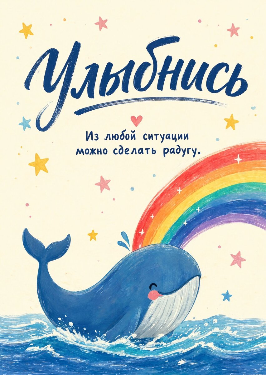 Открытка "Улыбнись" #50