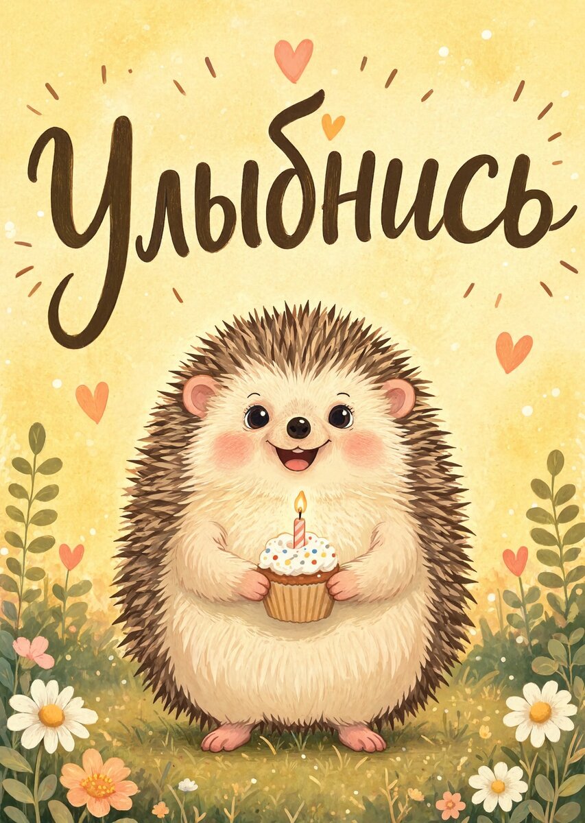 Открытка "Улыбнись" #54