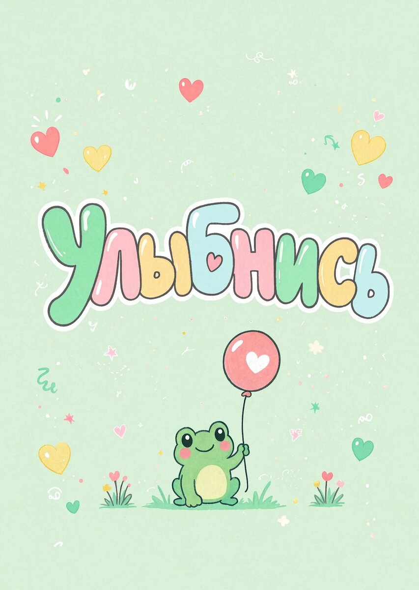 Открытка "Улыбнись" #62