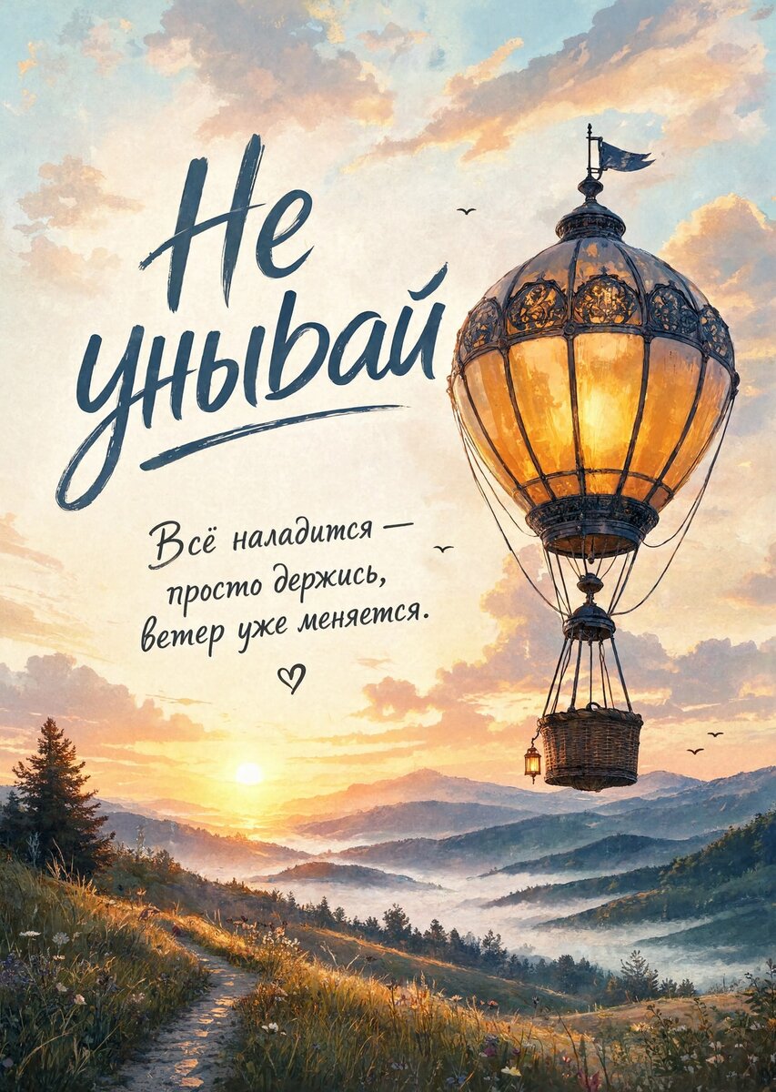 Открытка "Улыбнись" #69