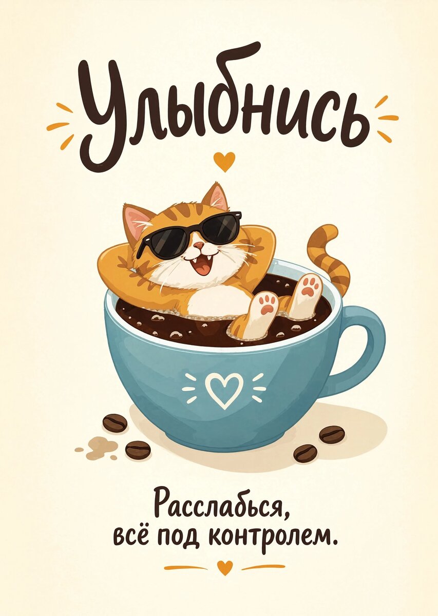 Открытка "Улыбнись" #72