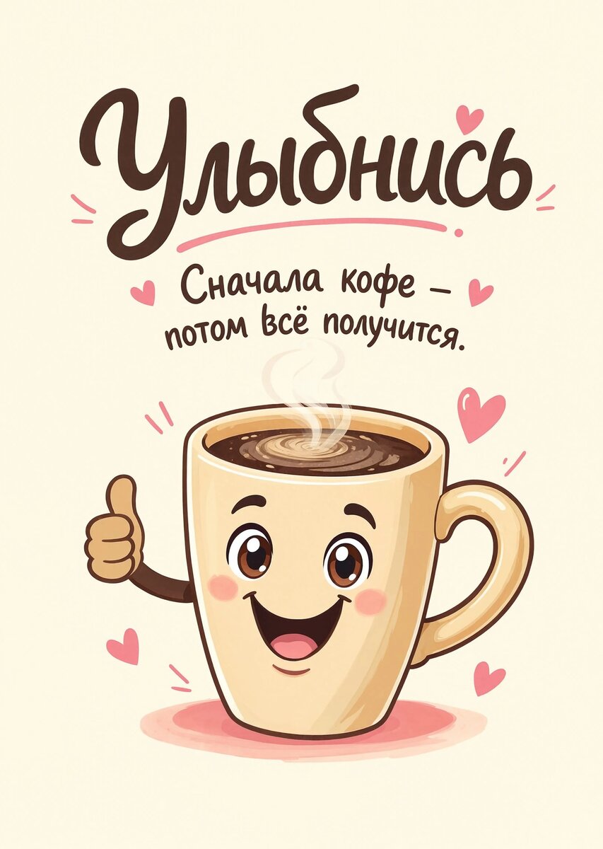 Открытка "Улыбнись" #75