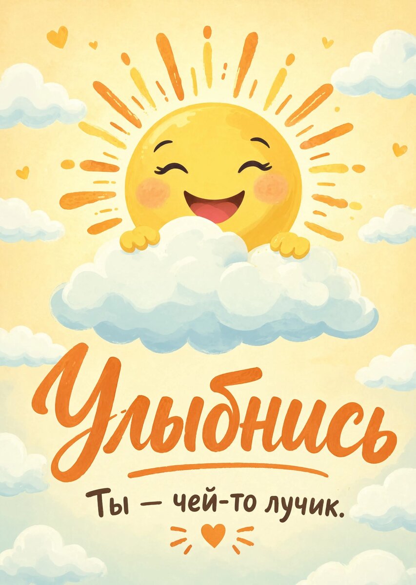 Открытка "Улыбнись" #76