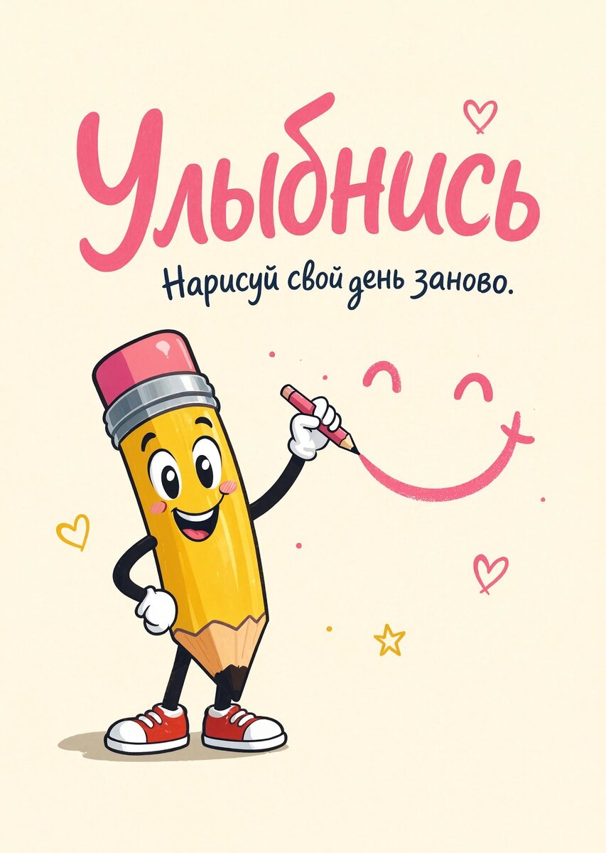 Открытка "Улыбнись" #78