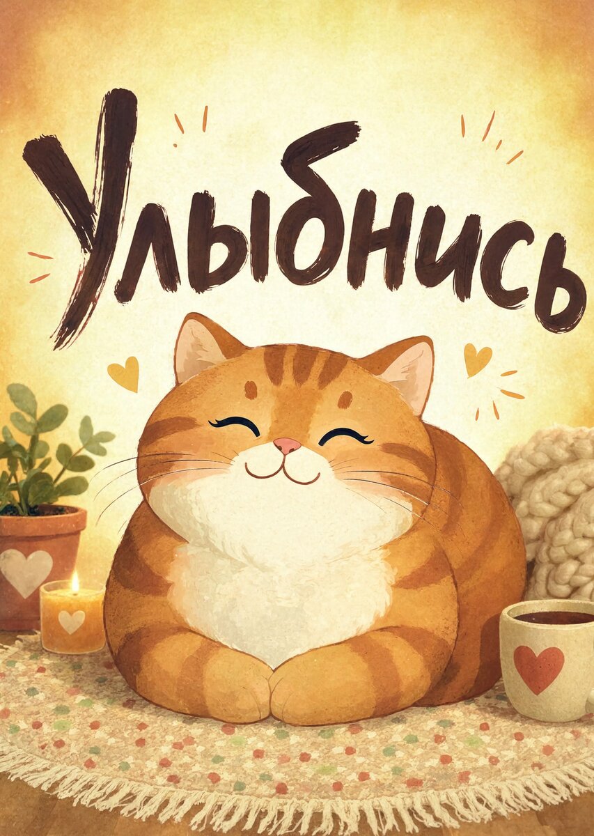 Открытка "Улыбнись" #79