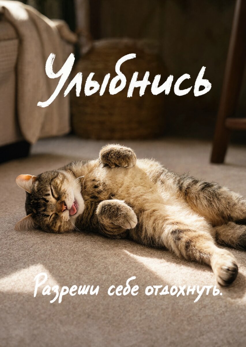 Открытка "Улыбнись" #9