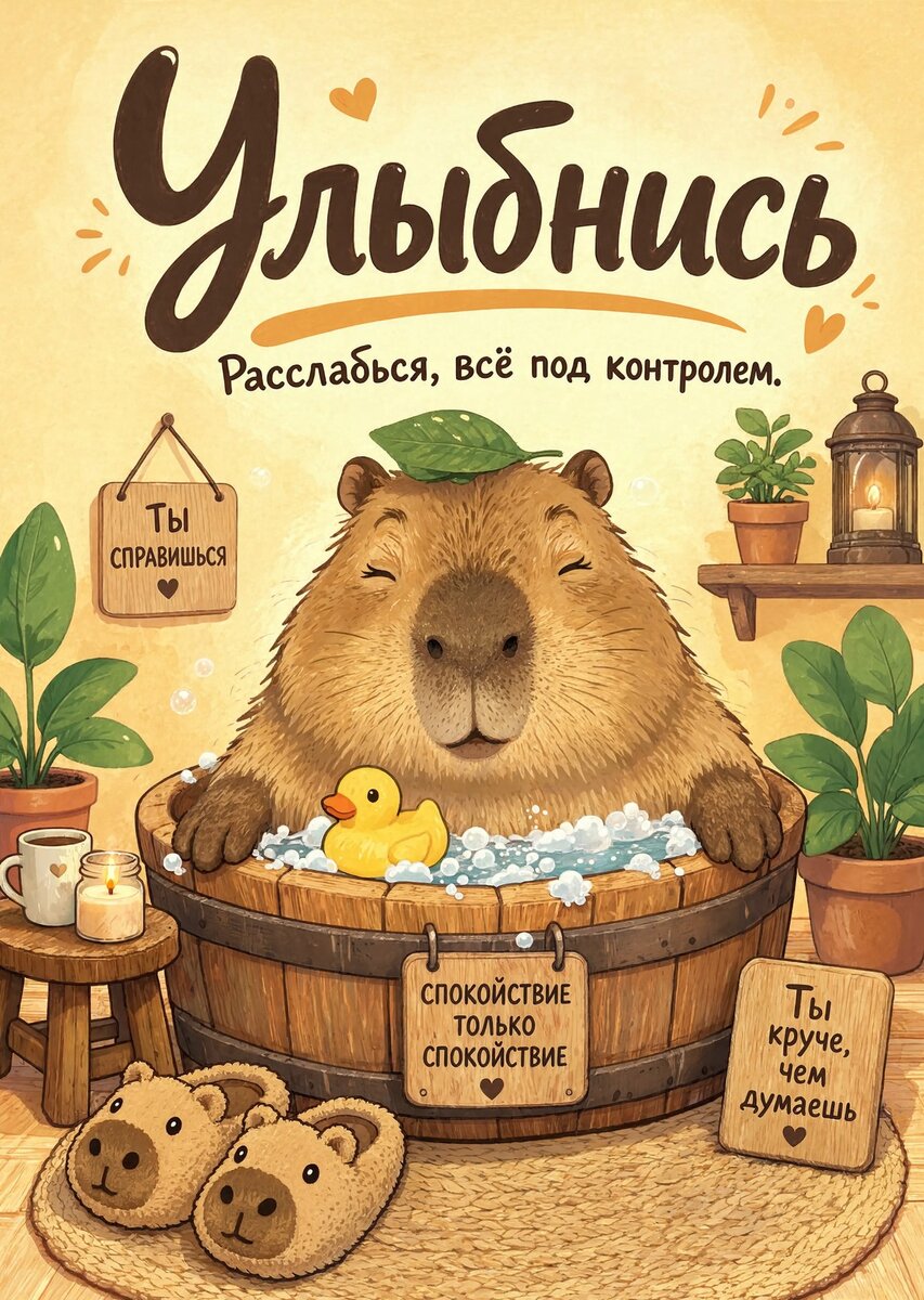 Открытка "Улыбнись" #91