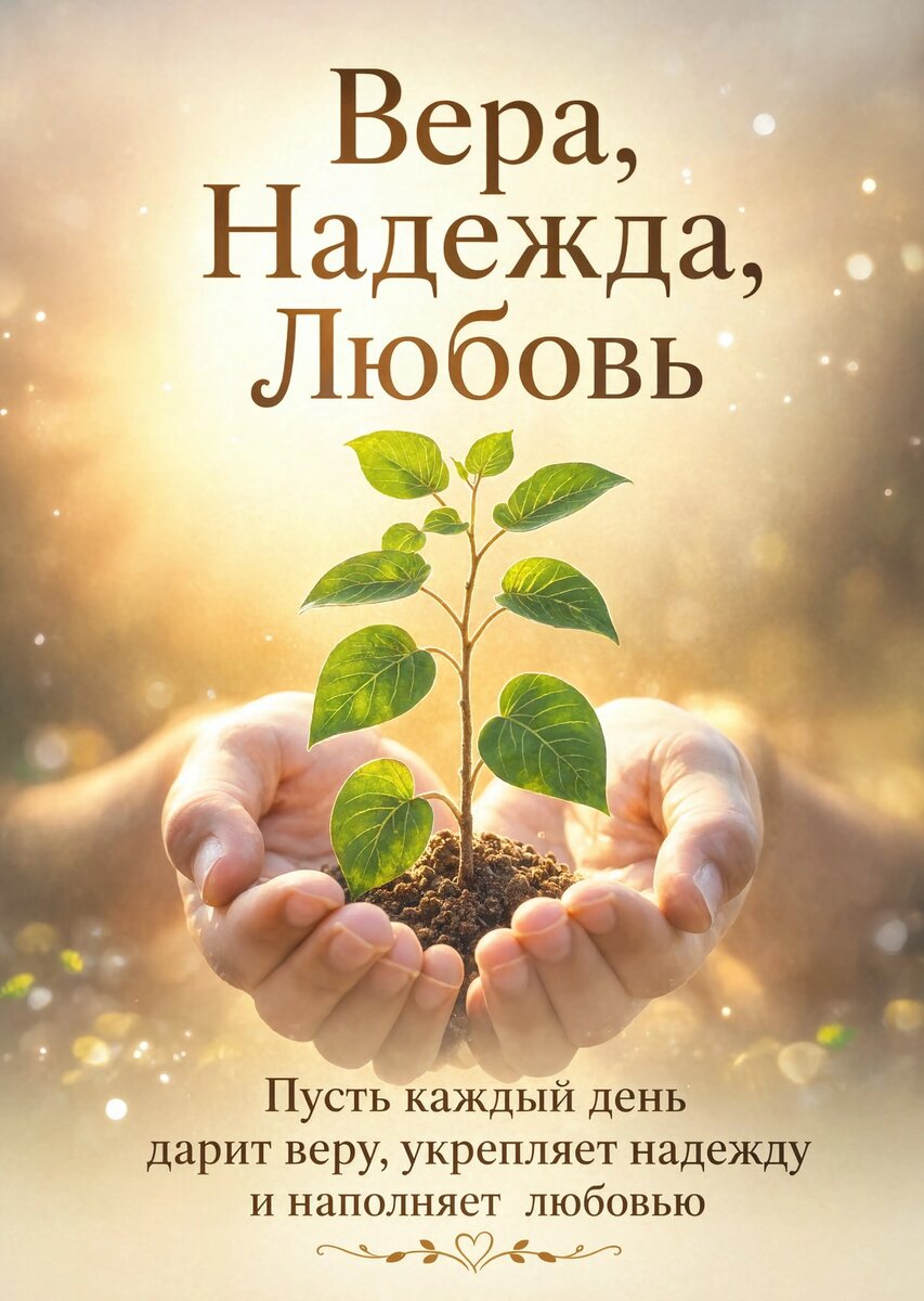 Открытка Вера, Надежда, Любовь #35