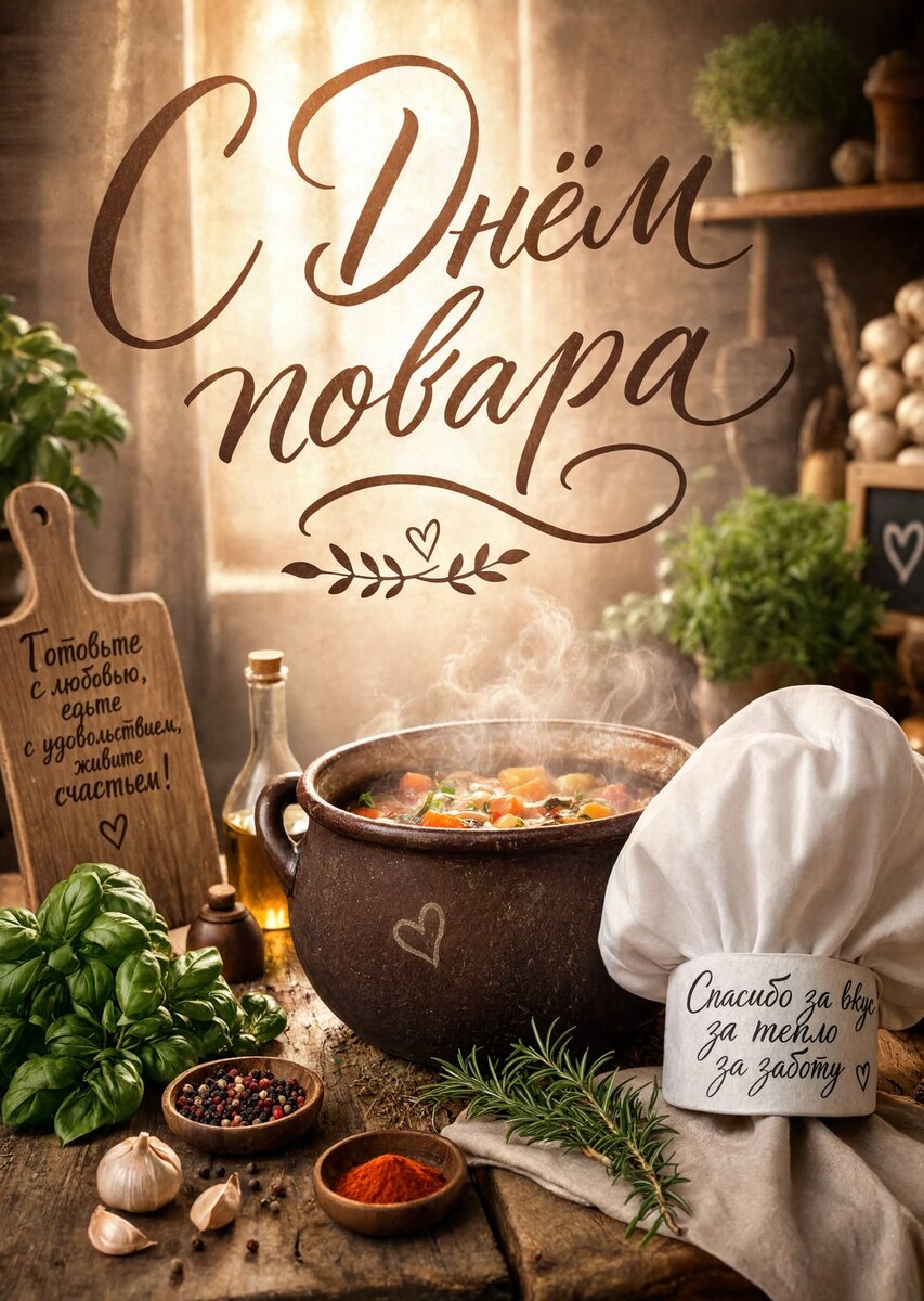 Открытки с Днем Повара-1