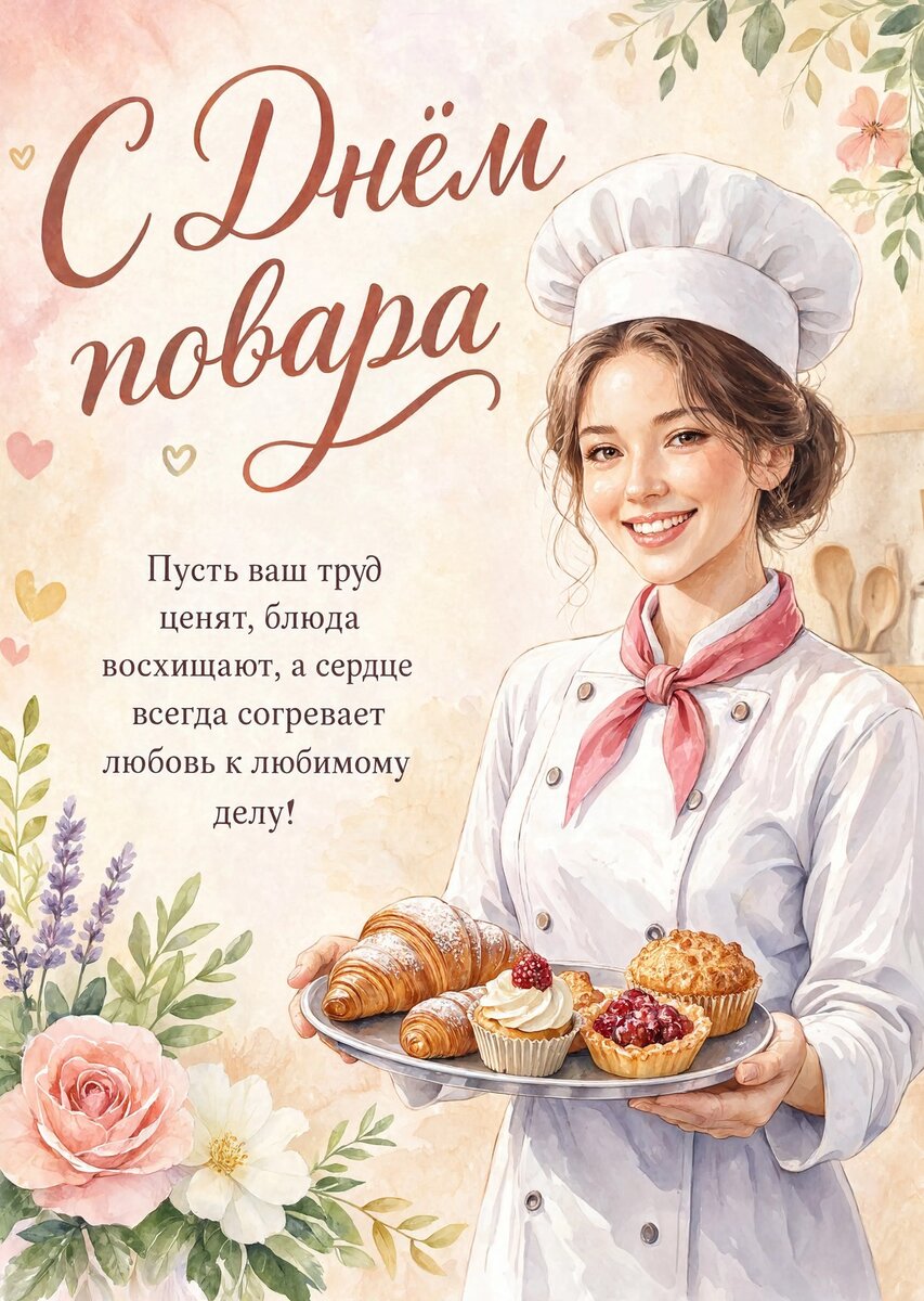 Открытки с Днем Повара-20