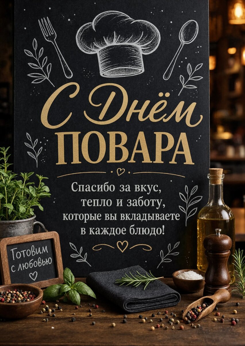 Открытки с Днем Повара-24