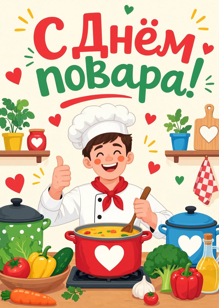 Открытки с Днем Повара-3