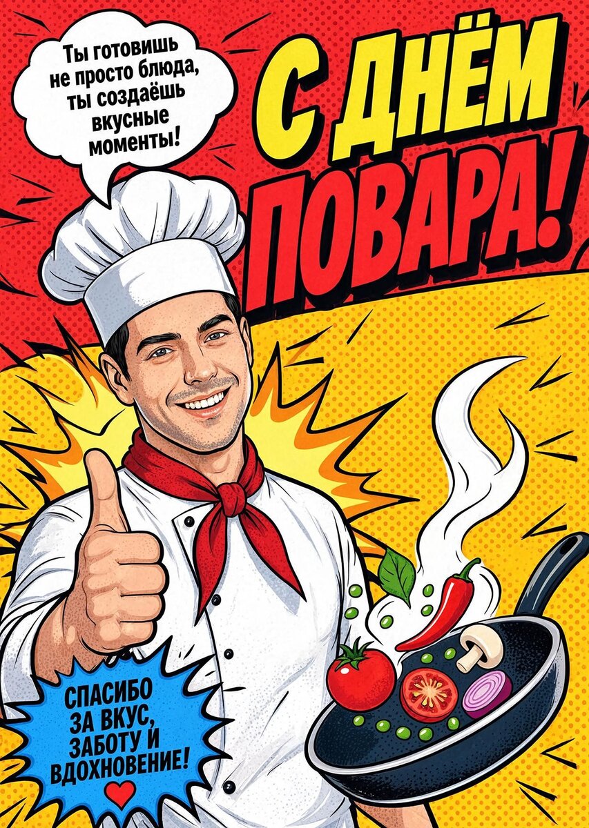 Открытки с Днем Повара-32