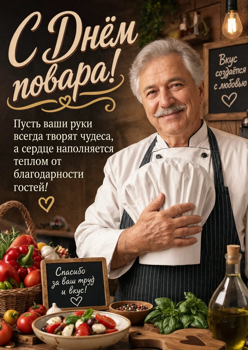 Открытки с Днем Повара-6