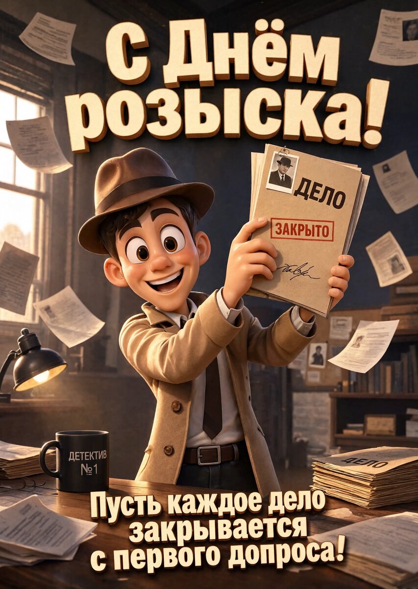 открытки с Днем Розыска-18