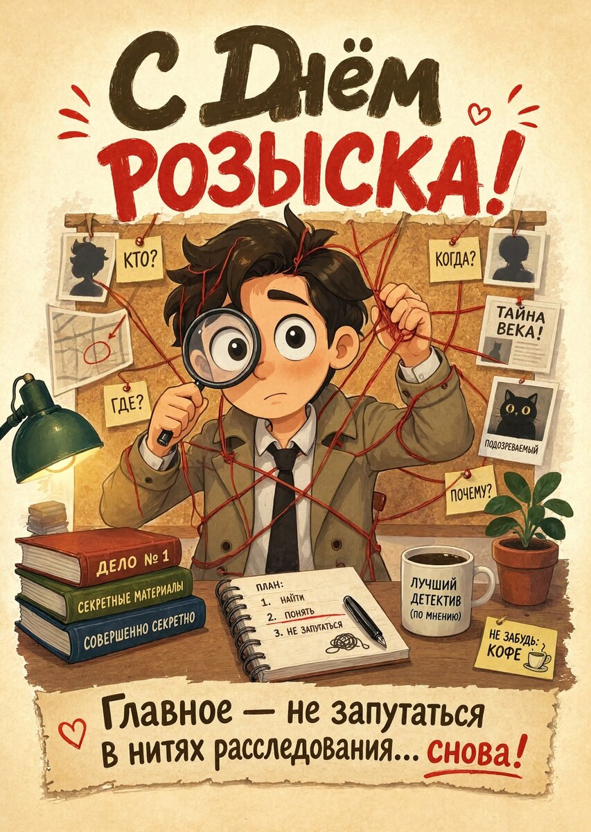 открытки с Днем Розыска-5