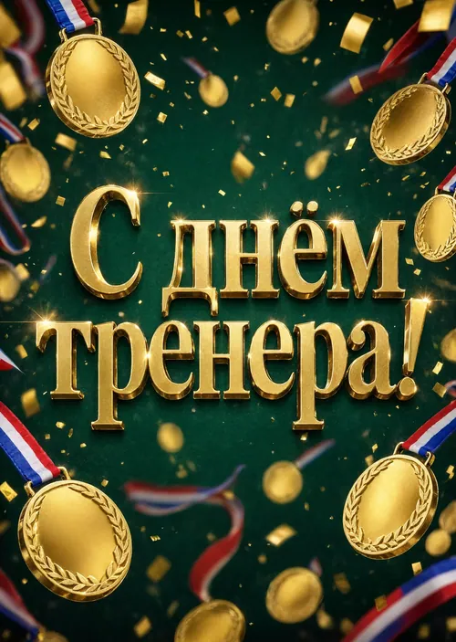 открытки с Днем Тренера-16