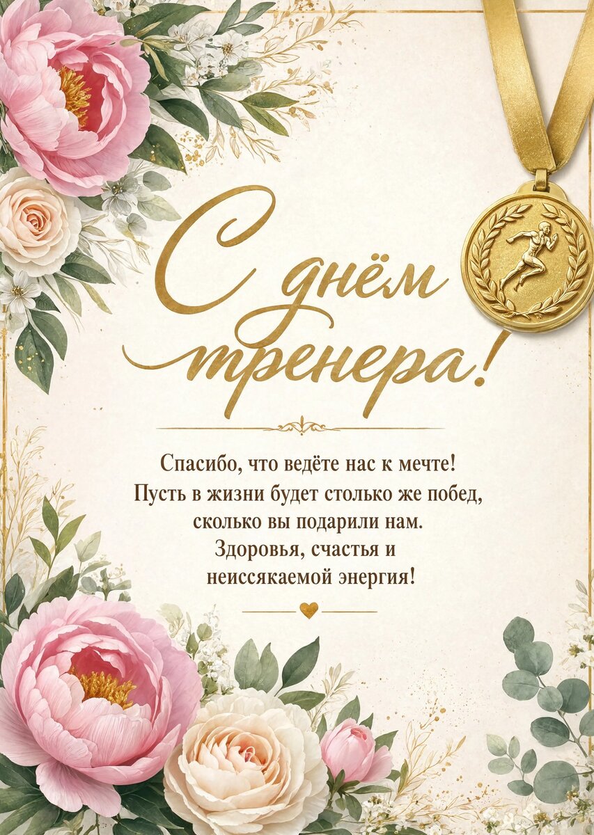 открытки с Днем Тренера-21