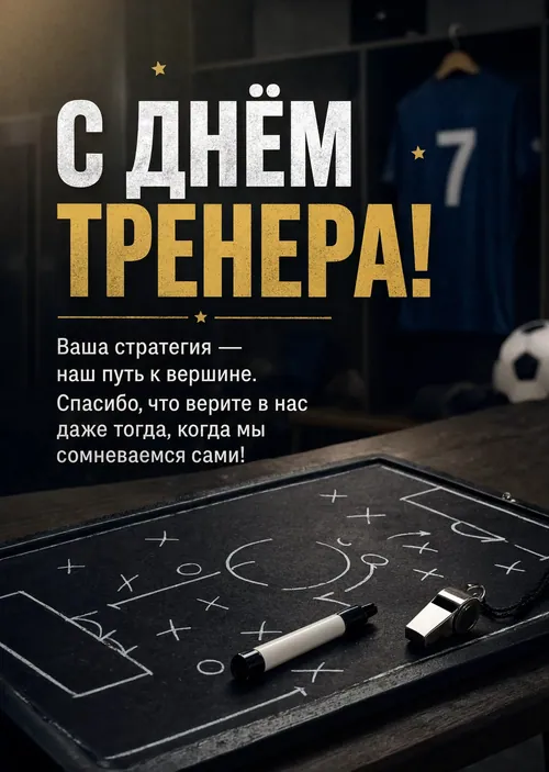открытки с Днем Тренера-24