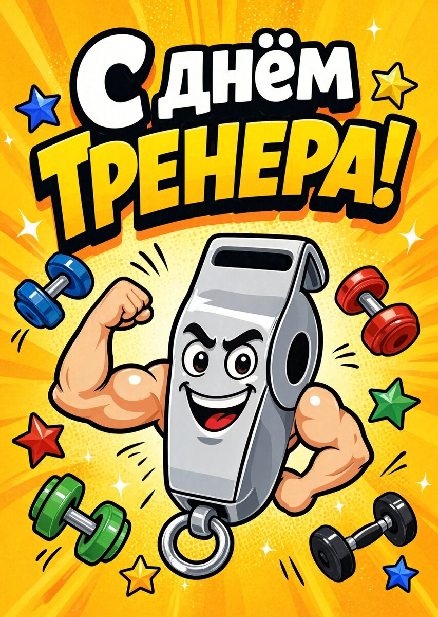 открытки с Днем Тренера-5