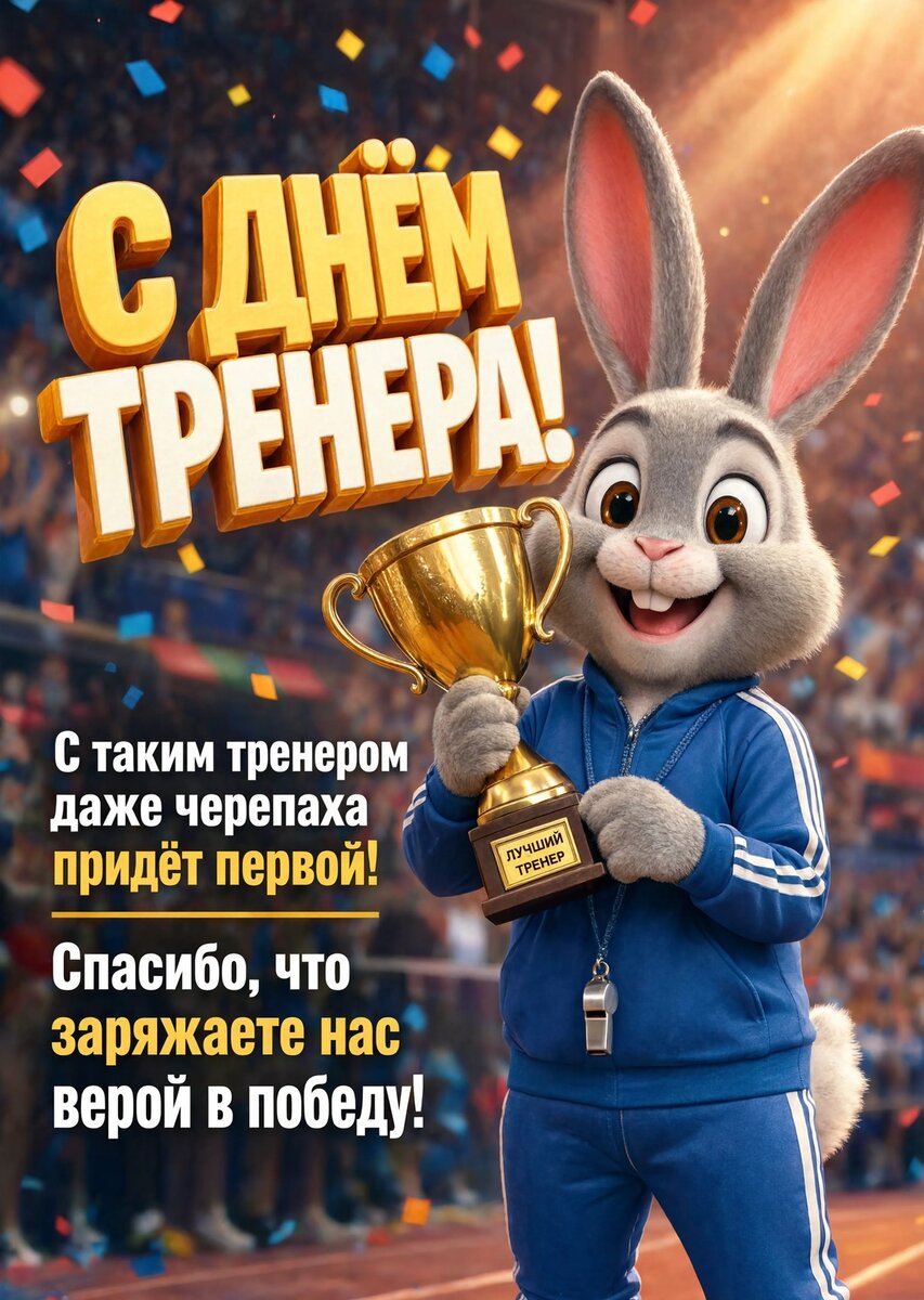 открытки с Днем Тренера-7