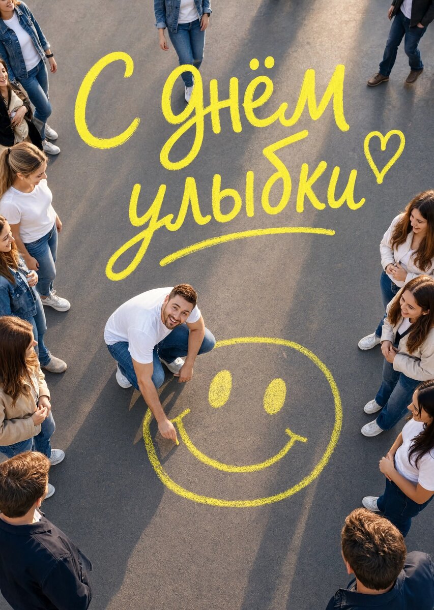открытки с Днем Улыбки-12