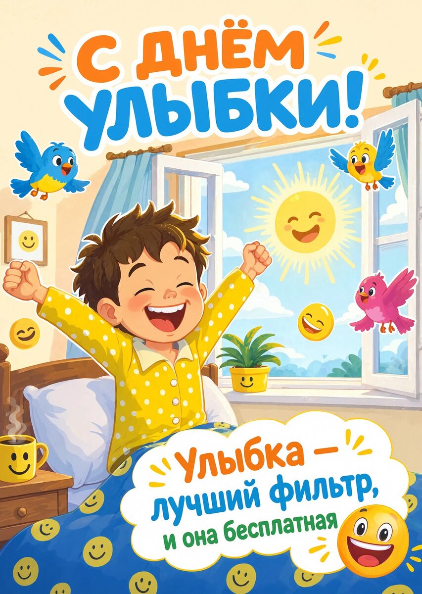 открытки с Днем Улыбки-20