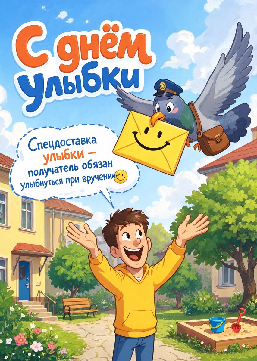 открытки с Днем Улыбки-27