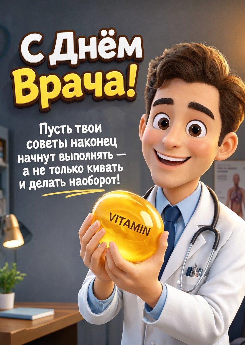 открытки с Днем Врача-11