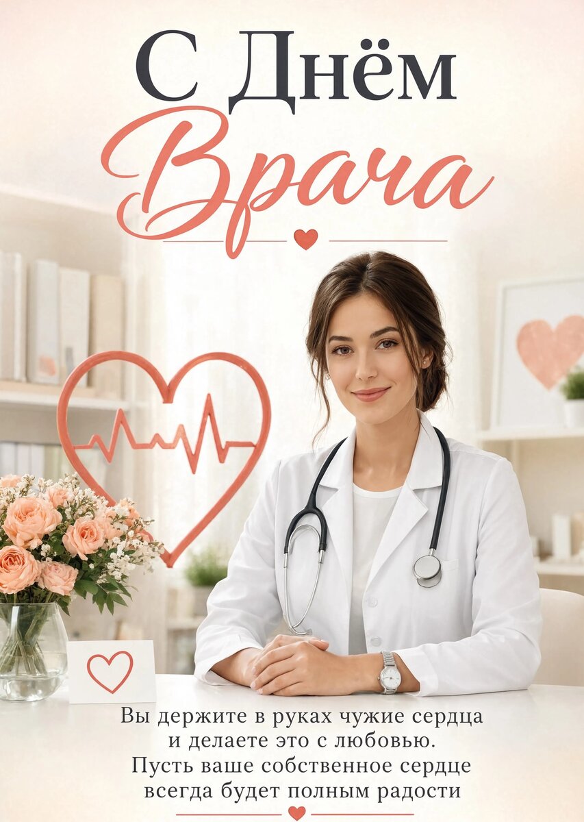 открытки с Днем Врача-27
