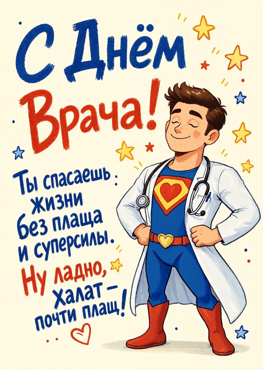 открытки с Днем Врача-31