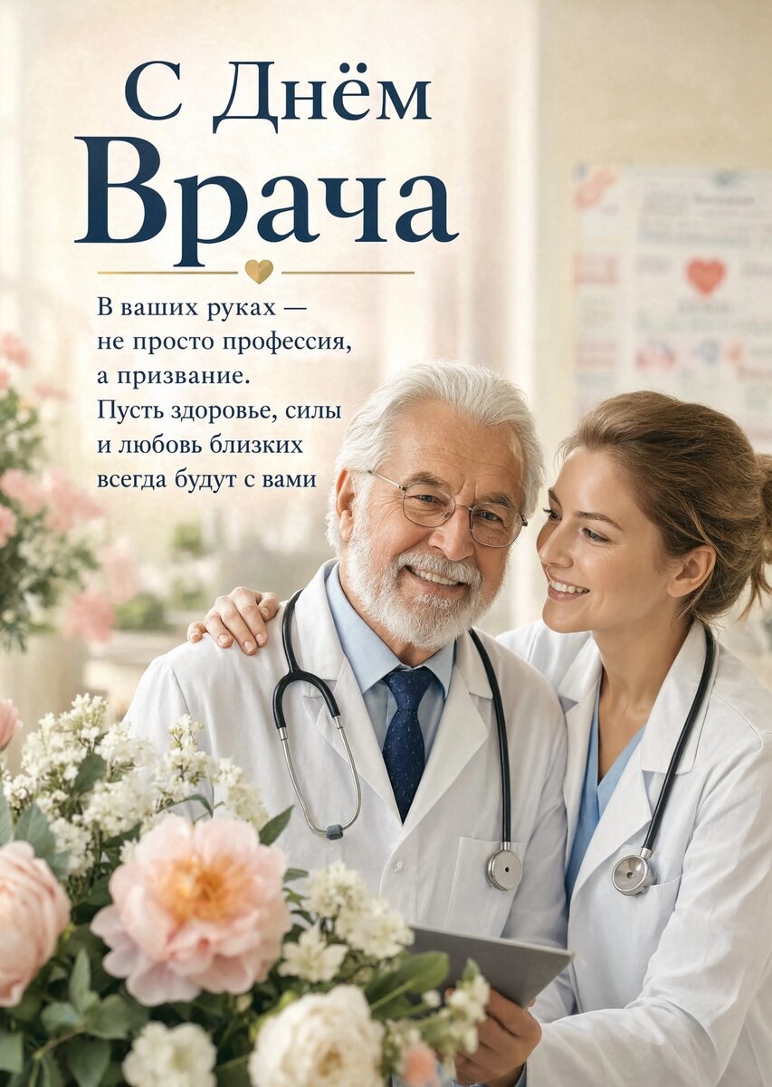 открытки с Днем Врача-36