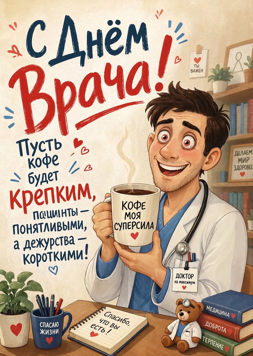 открытки с Днем Врача-38