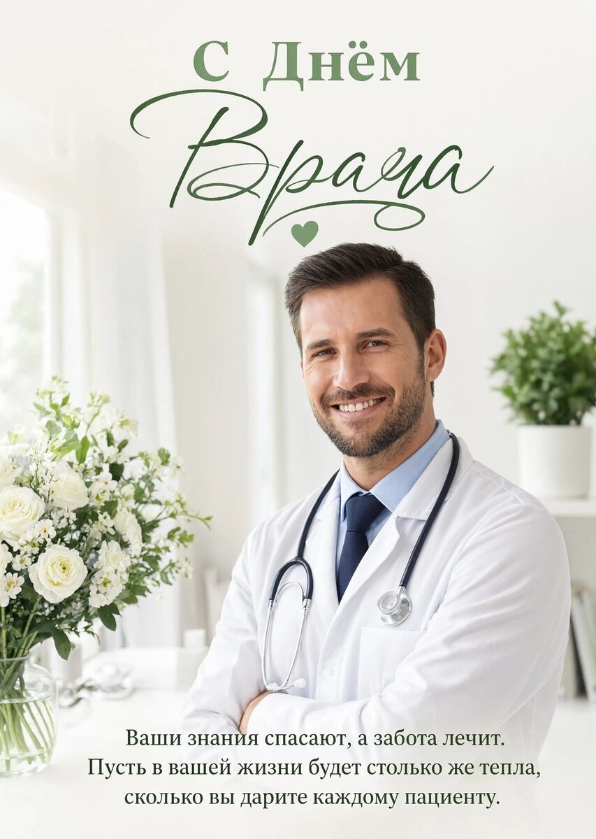 открытки с Днем Врача-4