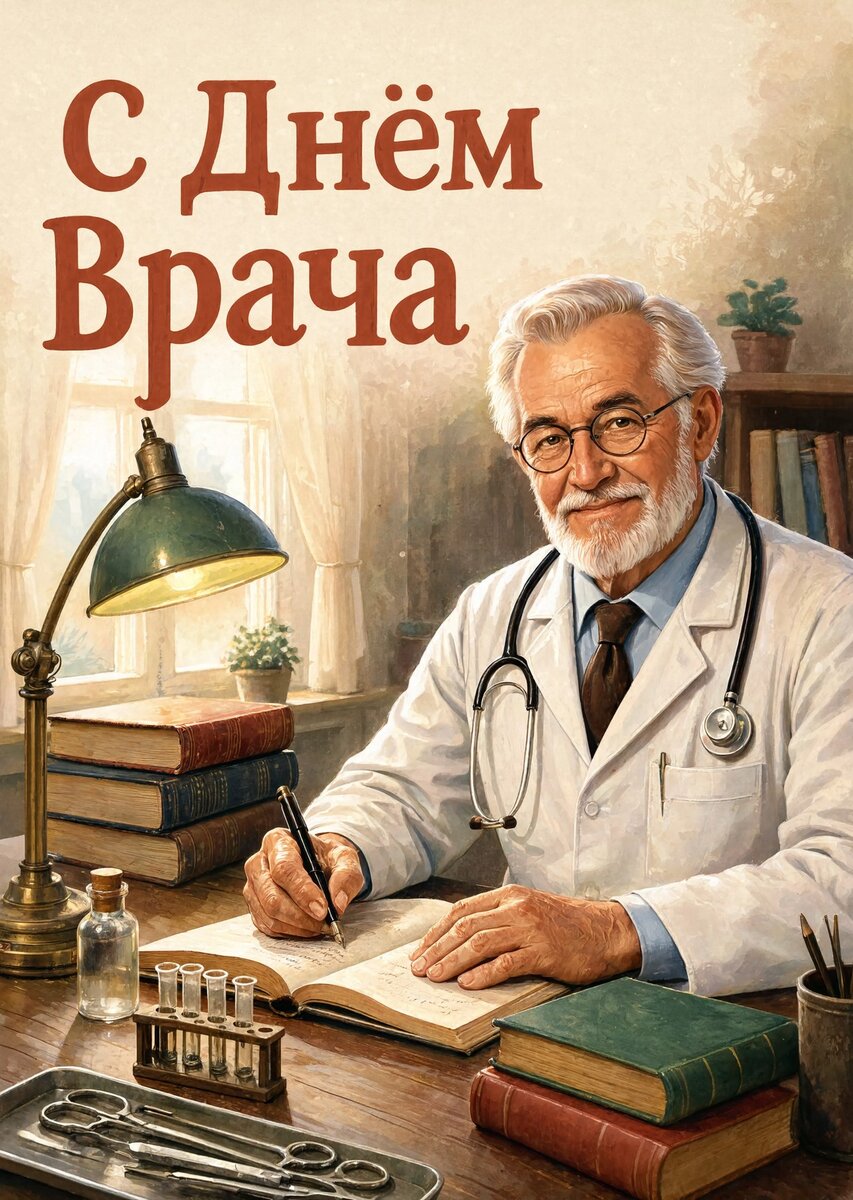 открытки с Днем Врача-43