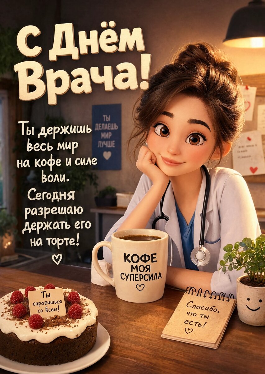 открытки с Днем Врача-5