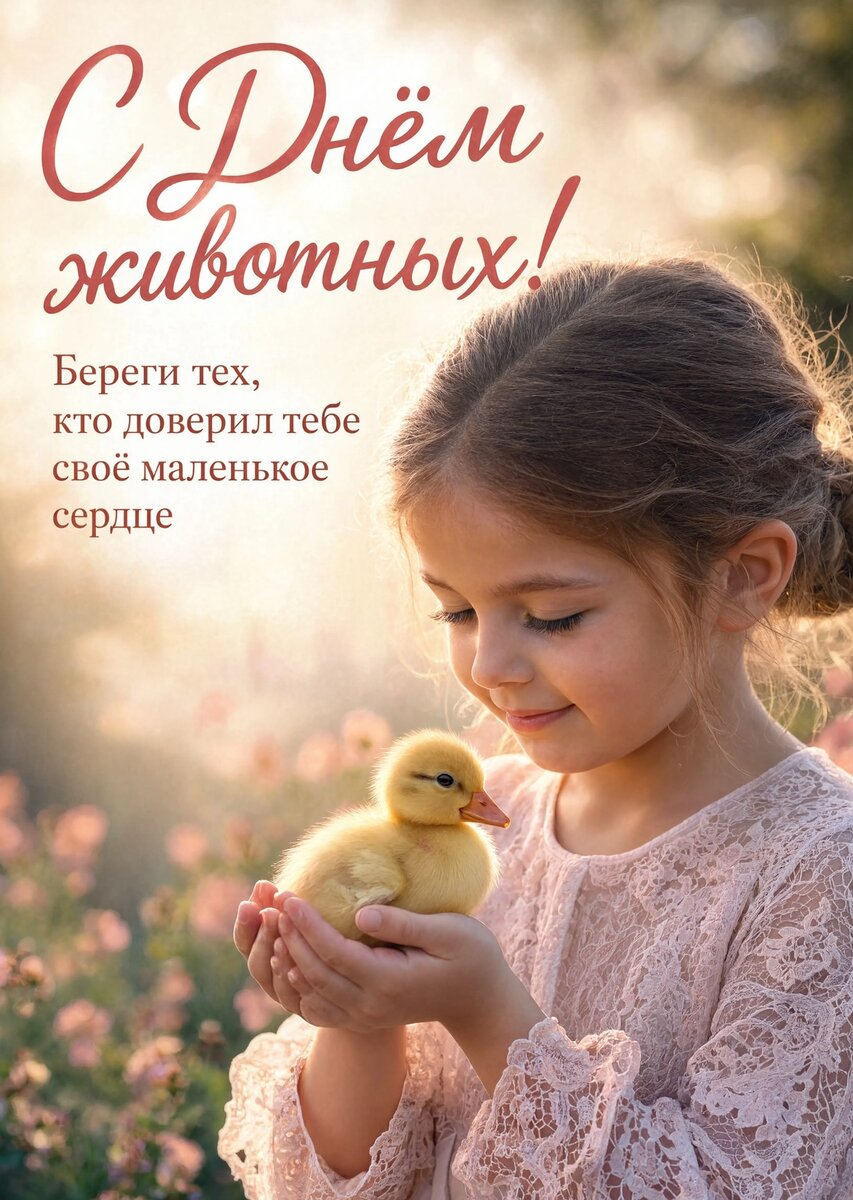 открытки с днем животных-14