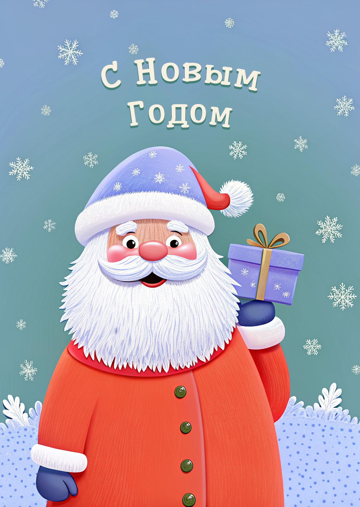 Открытка "С Новым годом #27"