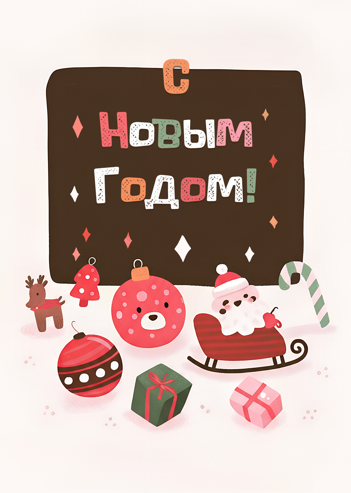 Открытка "С Новым годом #15"