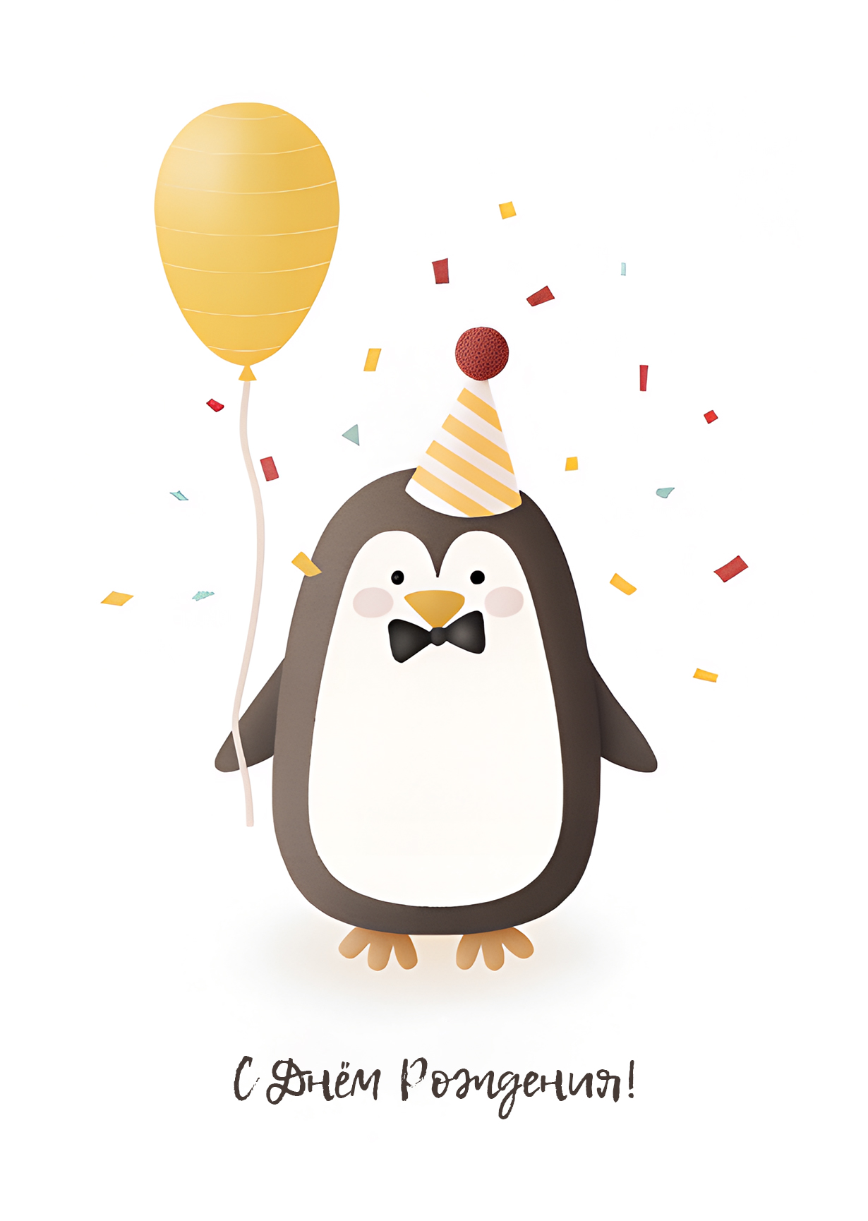 Открытка "С днем рождения #13"