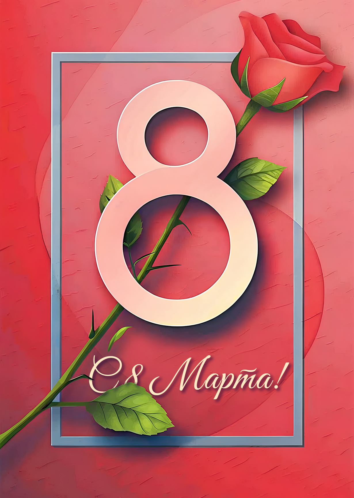 Открытка "С 8 марта #11"